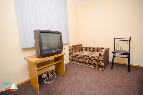 Кресло-кровать и телевизор
